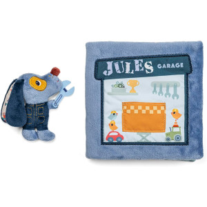 Livre d'activités "Le garage de Jules" (12 mois et +) Lilliputiens