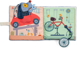 Livre d'activités "Le garage de Jules" (12 mois et +) Lilliputiens