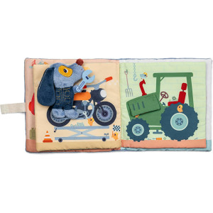 Livre d'activités "Le garage de Jules" (12 mois et +) Lilliputiens