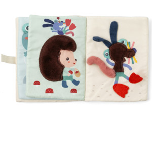 Livre bébé d'éveil en tissu "Nina se déguise" (9 mois et +) Lilliputiens