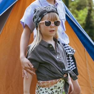 Lunettes de soleil enfant (12-24 mois) Wazz "Abricot" Ki et la