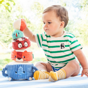 Jouets à empiler "Pyramide-0-Sons" (12 mois et +) 