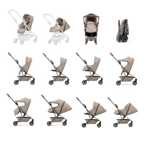 Cocoon pour poussette Joolz Aer2 'Space Black"