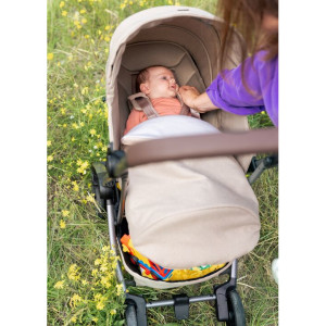 Cocoon pour poussette Joolz Aer2 'Sandy Taupe"