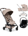  Poussette Joolz Aer2 "Sandy Taupe" + Nacelle + Cybex Cloud T