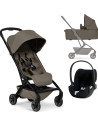  Poussette Joolz Aer2 "Hazel Brown" + Nacelle + Cybex Cloud T