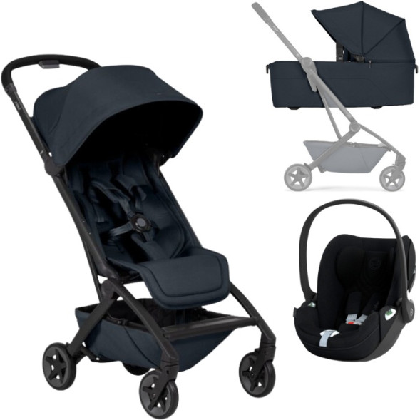  Poussette Joolz Aer2 "Dark Navy Blue" + Nacelle + Cybex Cloud T