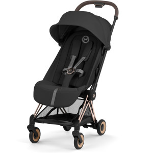 Poussette COYA Confort Rosegold "Sepia Black" Cybex