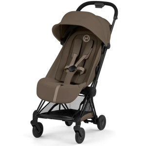Poussette COYA Confort Matt Black "Coconut Brown" Cybex