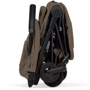 Poussette COYA Confort Matt Black "Coconut Brown" Cybex