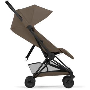 Poussette COYA Confort Matt Black "Coconut Brown" Cybex