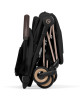  Poussette COYA Style Rosegold "Sepia Black" (2026)
