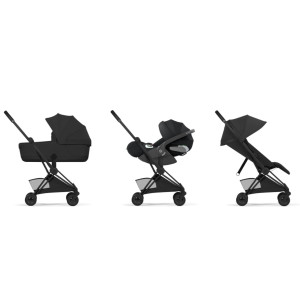Poussette COYA Style Matt Black "Sepia Black" (2026) Cybex