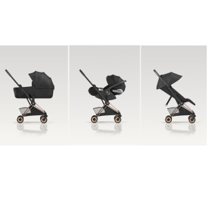 Poussette COYA Style Matt Black "Sage Green" (2026) Cybex