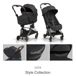 Poussette COYA Style Matt Black "Cozy Beige" (2026) Cybex