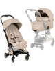  Poussette COYA Style Rosegold "Cozy Beige" + Nacelle LUXE (2026)