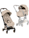  Poussette COYA Style Rosegold "Cozy Beige" + Nacelle LUXE (2026)
