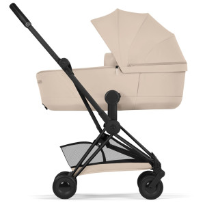  Duo Poussette COYA Confort Matt Black + Nacelle LUXE "Cozy Beige" (2026)