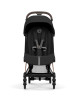 Poussette COYA Confort Rosegold + Nacelle LUXE "Sepia Black" (2026)