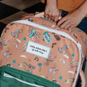 Valise Cabine enfant en PET recyclé "Music Festival" Hello Hossy
