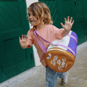 Sac de sport enfant en PET recyclé "Mini "Lavendy" Hello HOssy