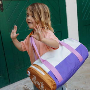 Sac de sport enfant en PET recyclé "Mini "Lavendy" Hello HOssy