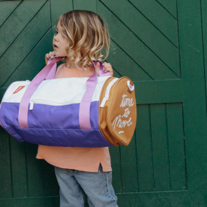 Sac de sport enfant en PET recyclé "Mini "Lavendy" Hello HOssy