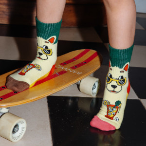 Pack Chaussettes en coton bio "Mascots" (7/9 ans) Hello Hossy
