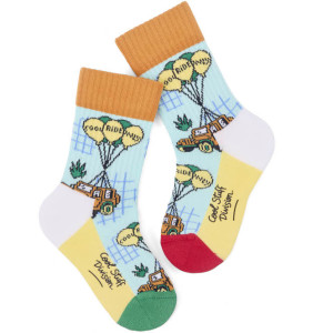 Pack Chaussettes en coton bio "Cars" (7/9 ans) Hello Hossy
