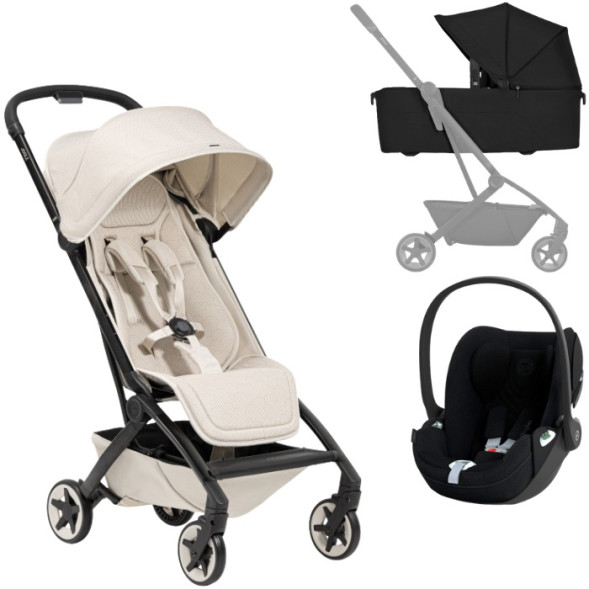  Poussette Joolz Aer2 Edition "Calming Beige" + Nacelle + Cybex Cloud T