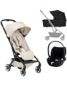  Poussette Joolz Aer2 Edition "Calming Beige" + Nacelle + Cybex Cloud T