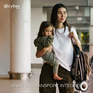  Poussette Cybex Orfeo châssis Taupe "Almond Beige" (2026)