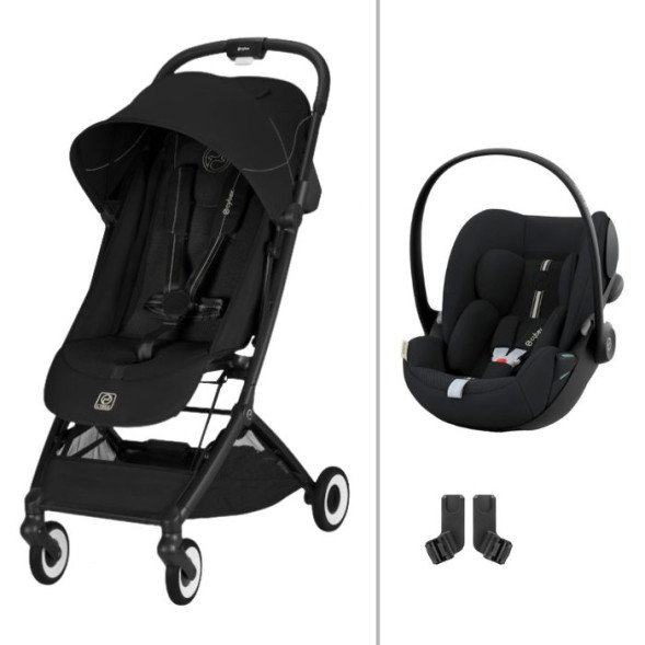  Poussette Orfeo 3 "Magic Black" (2026) + Cloud G3 Plus