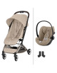  Poussette Orfeo 3 "Almond Beige" (2026) + Cloud G3 Plus