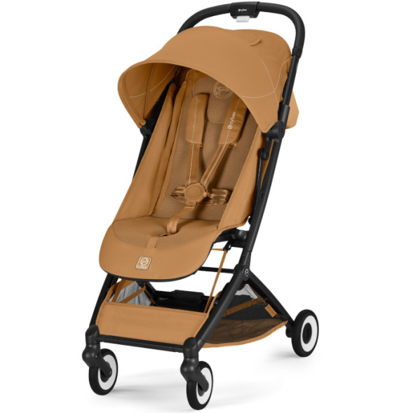  Poussette Orfeo châssis Black "Cinnamon Yellow" (2026) Cybex
