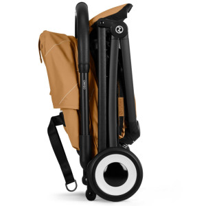  Poussette Orfeo châssis Black "Cinnamon Yellow" (2026) Cybex