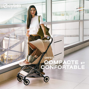  Poussette Orfeo châssis Taupe "Chocolate Brown" (2026) Cybex