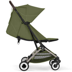  Poussette Orfeo châssis Taupe "Moss Green" (2026) Cybex