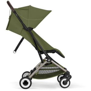  Poussette Orfeo châssis Taupe "Moss Green" (2026) Cybex