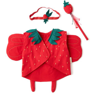 Déguisement enfant en coton bio "Fée des Fraises" (3-7 ans) Kids Concept