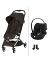  Poussette Orfeo 3 "Chocolate Brown" (2026) + Cloud G3 Plus