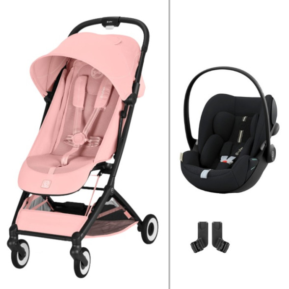  Poussette Orfeo 3 "Candy Pink" (2026) + Cloud G3 Plus
