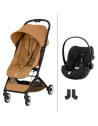  Poussette Orfeo 3 "Cinnamon Yellow" (2026) + Cloud G3 Plus