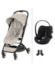  Poussette Orfeo 3 "Dune Grey" (2026) + Cloud G3 Plus