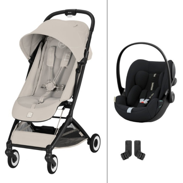  Poussette Orfeo 3 "Dune Grey" (2026) + Cloud G3 Plus