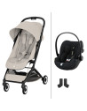  Poussette Orfeo 3 "Dune Grey" (2026) + Cloud G3 Plus