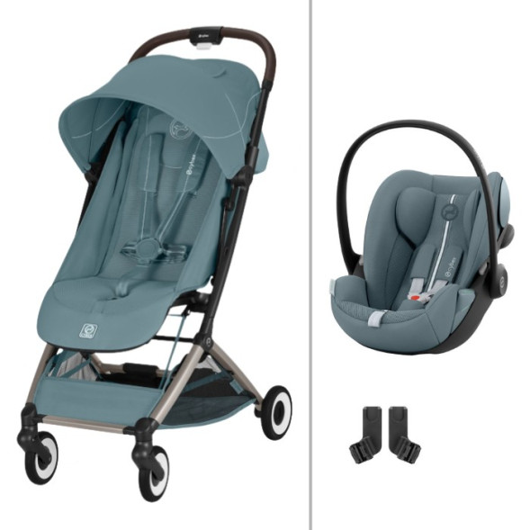  Poussette Orfeo 3 "Stormy Blue" (2026) + Cloud G3 Plus