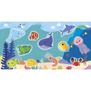 Kit Créatif "Stickers repositionnables - La Mer" (18-36 mois)