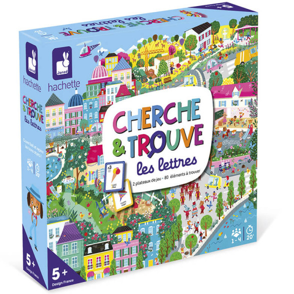 Jeu "Cherche Et Trouve les lettres" (5-7 ans)