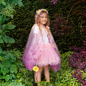 Cape de Papillon + Serre-tête + Baguette "Danae" (5-7 ans) Souza